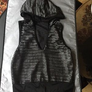 Lightweight Vest Hoodie by Curtain Call